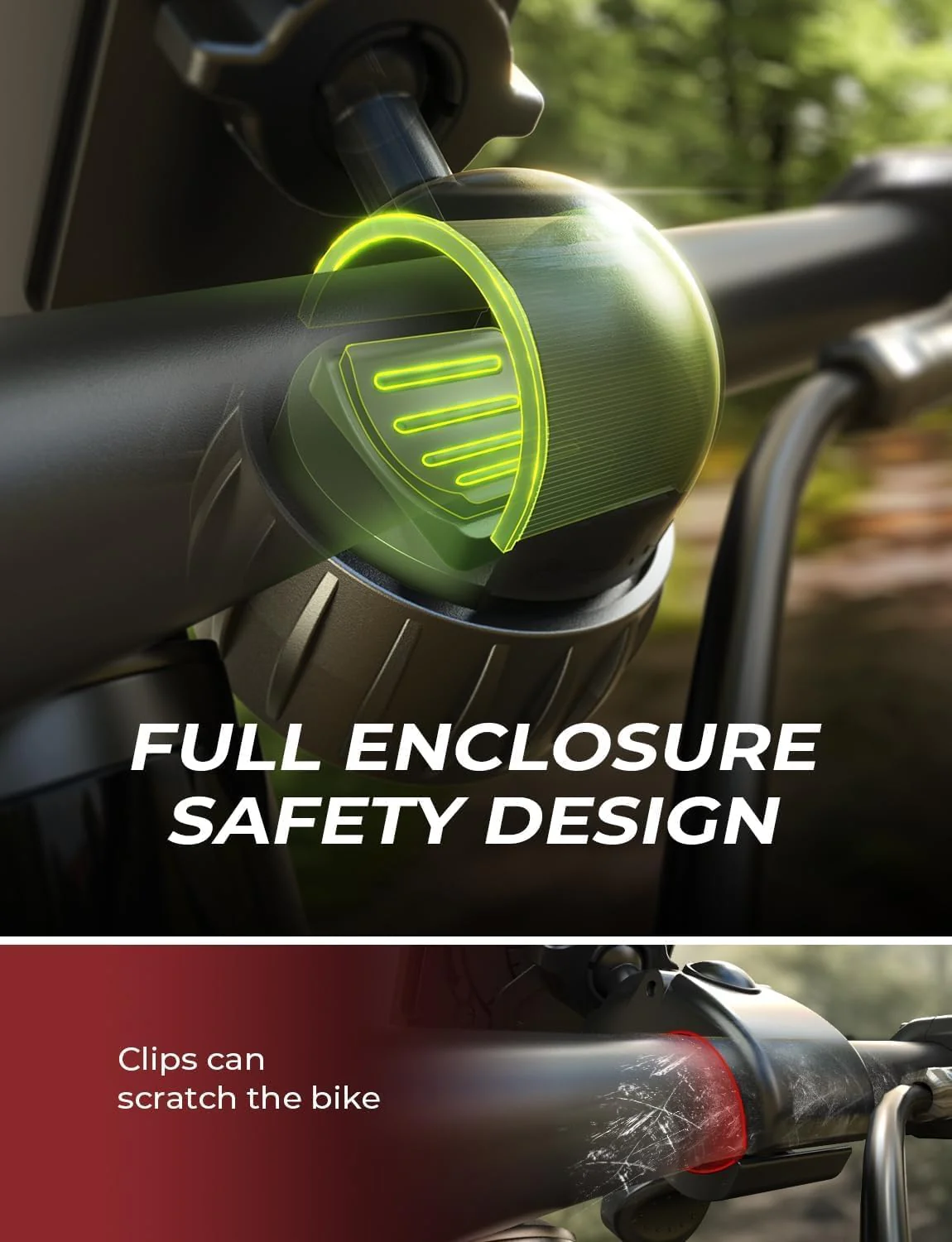 LISEN Bike Phone Holder Mount,[Super Easy Install] - Image 7